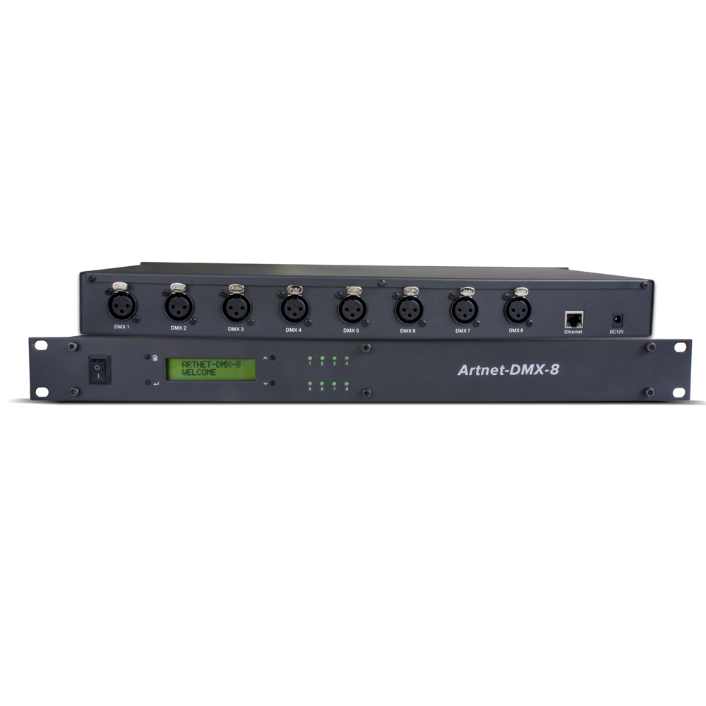 Artnet-DMX converter Artnet-DMX-8 Artnet-DMX converter Artnet-DMX-8